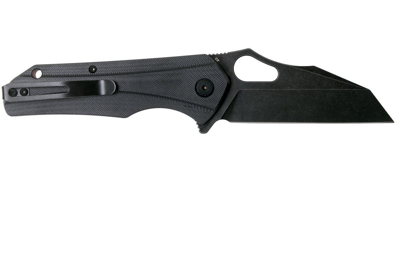 Bestech Operator BG36B Black G10, Blackwashed zakmes