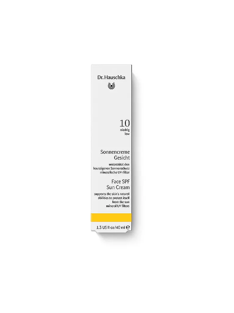 DR. HAUSCHKA Sonnenpflege - Sonnencreme Gesicht LSF 10 40ml keine Farbe