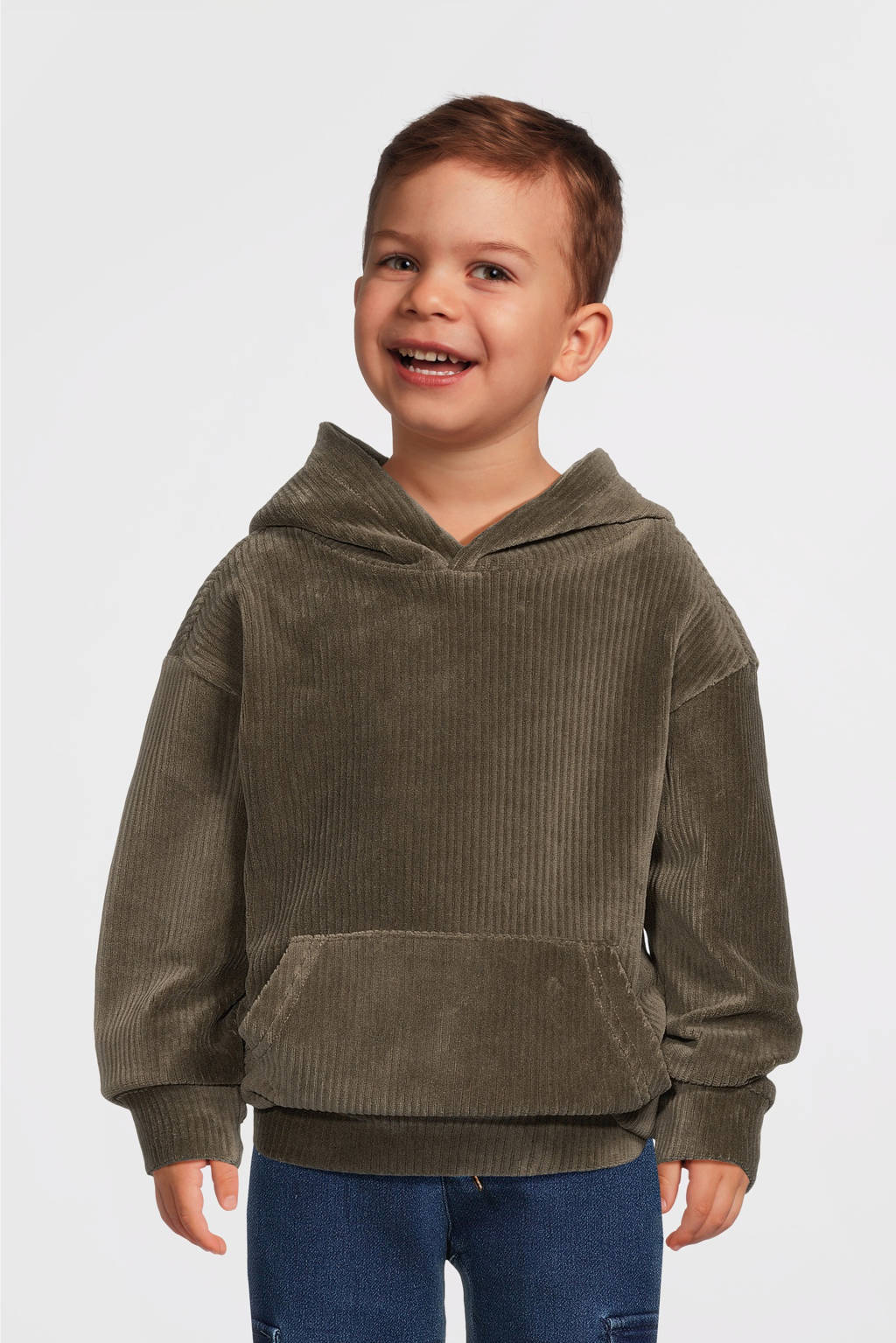 NAME IT hoodie NMMNELUR groen