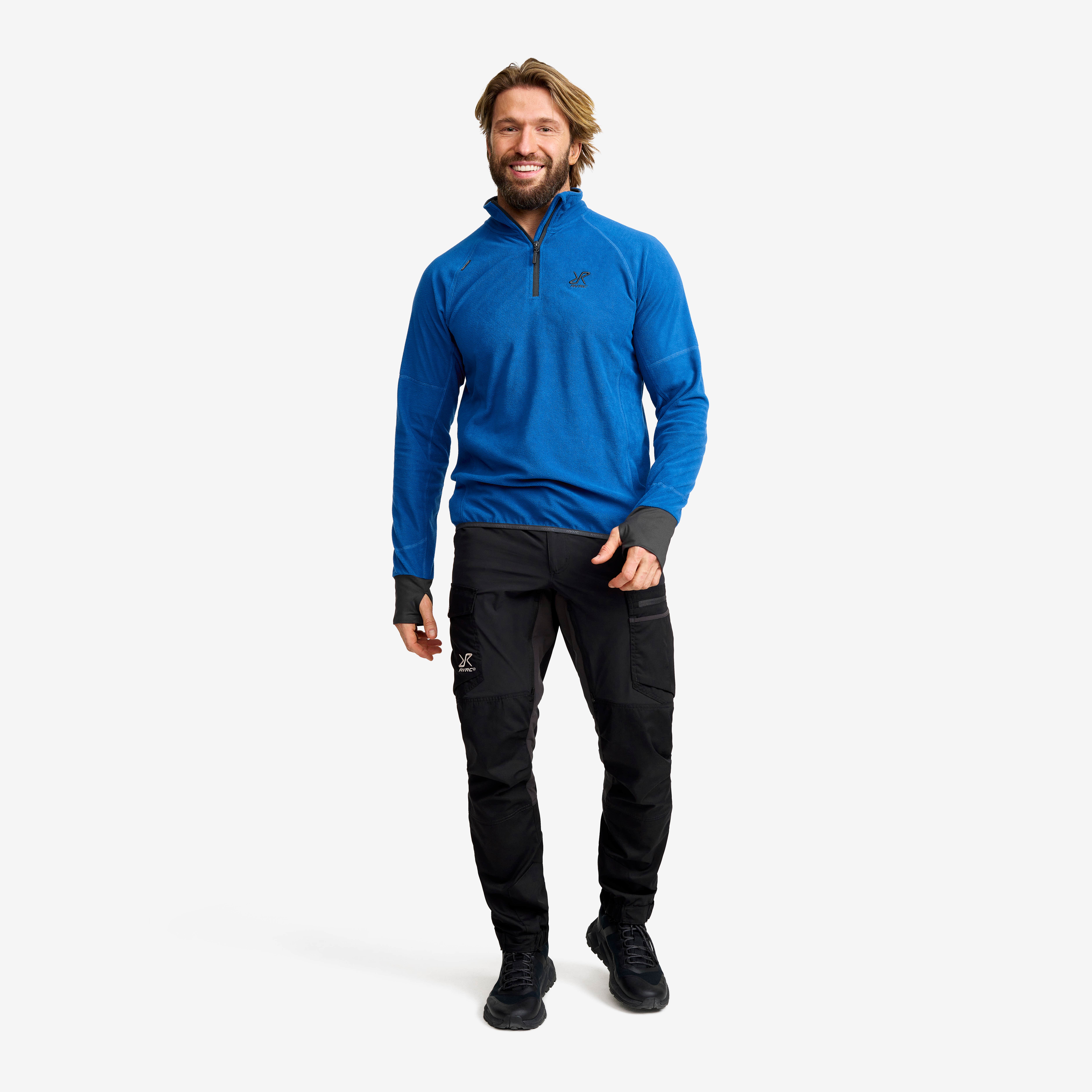 Trekker Fleece Herre Classic Blue