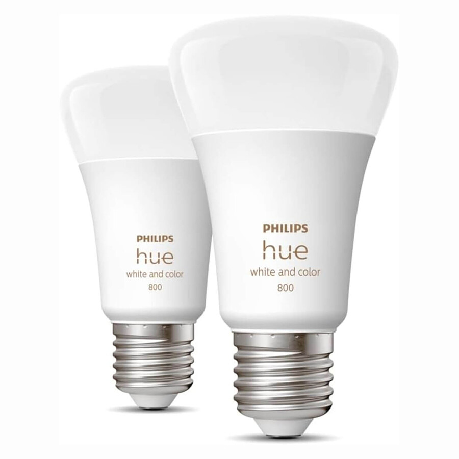 Philips Hue White & Color Ambiance E27 A60 - 10 W x2