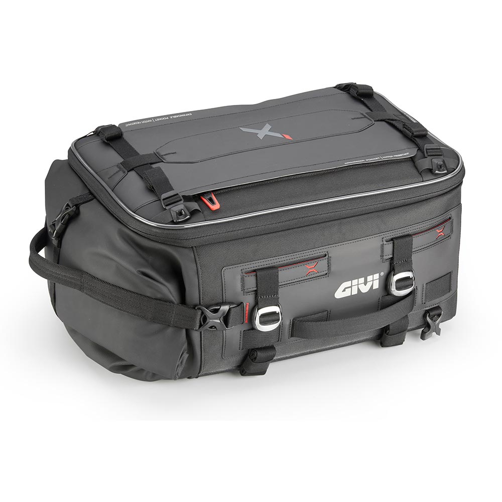 Givi - Sac de selle/cargo roll-top étanche X-Line XL02B Noir