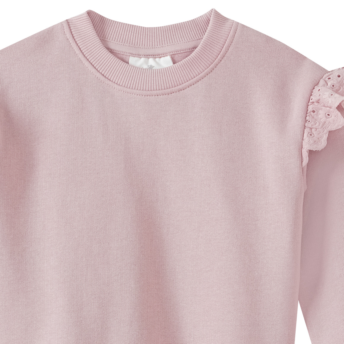 Topolino Pure Collection Mädchen Sweatshirts mit Volants rosa
