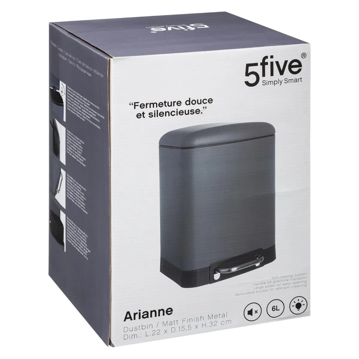 Five Simply Smart Five Ariane 6L - Gris