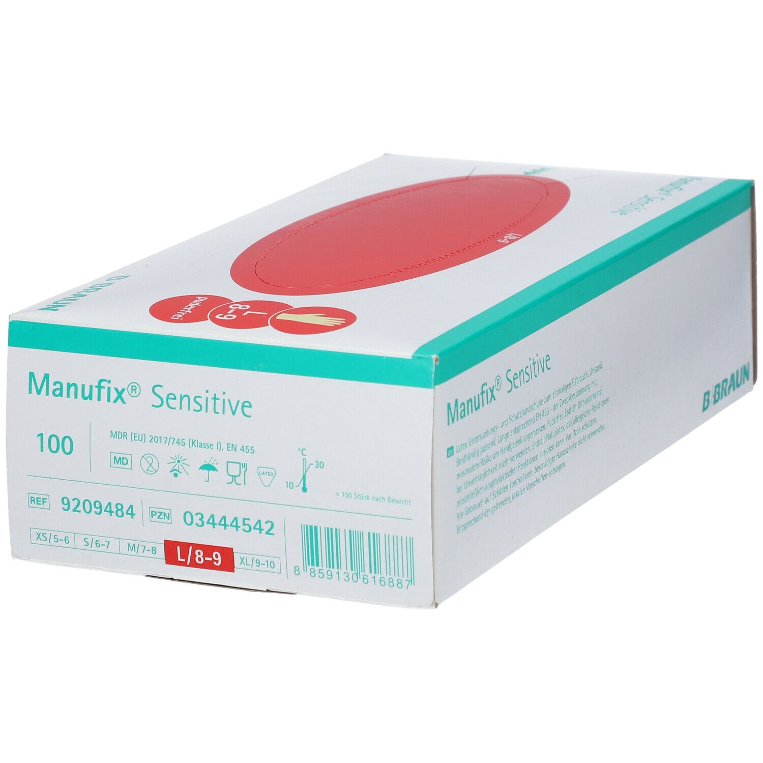 Manufix® Sensitive Handschuhe groß
