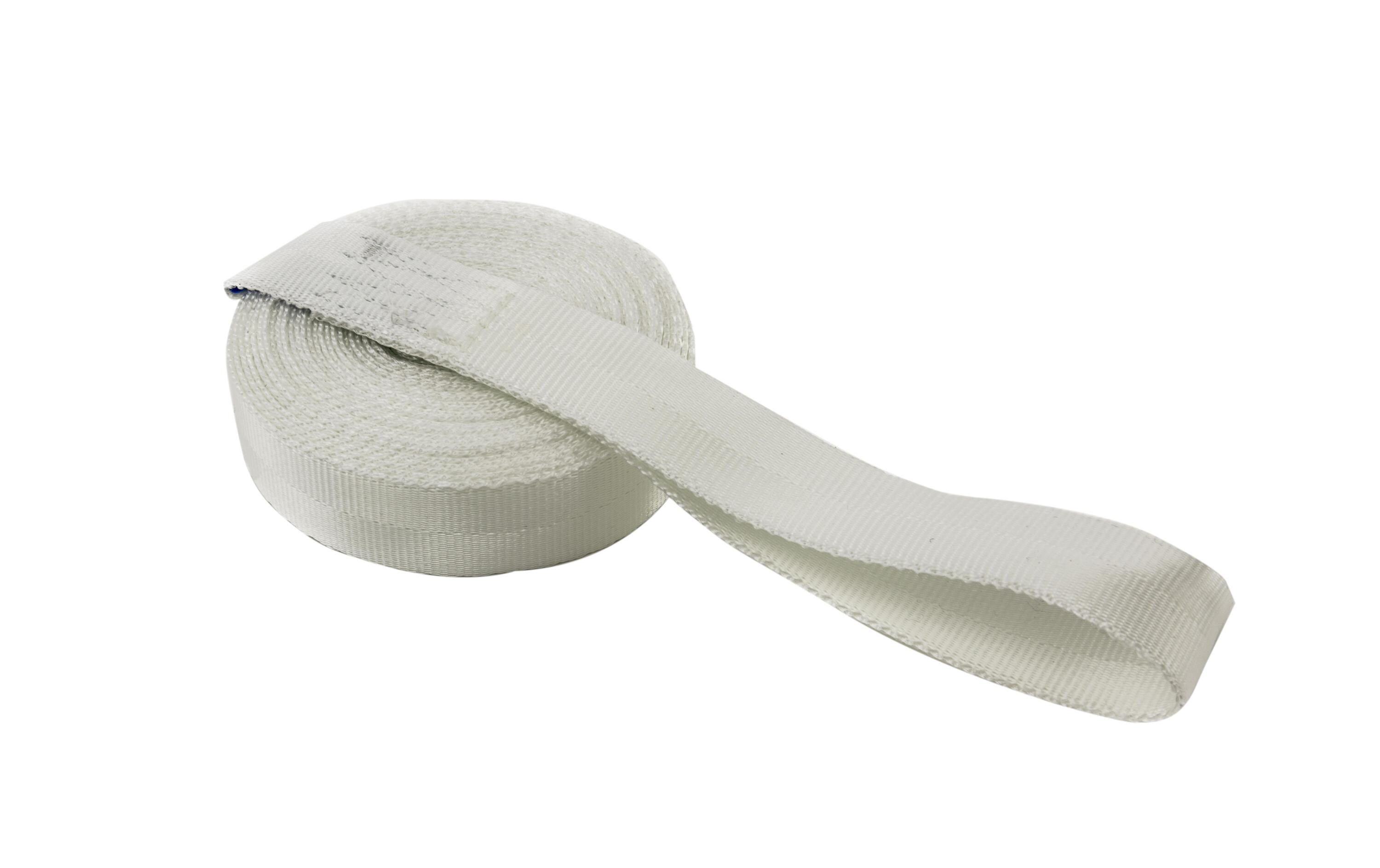 Möbelbindegurt MB 25, 4 m, 1200 daNMöbelbindegurt MB 25 - weiss