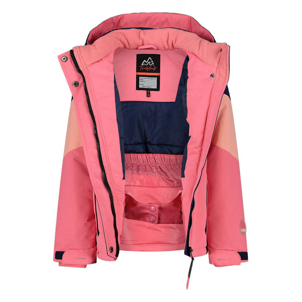 29FT ski-jack roze/donkerblauw