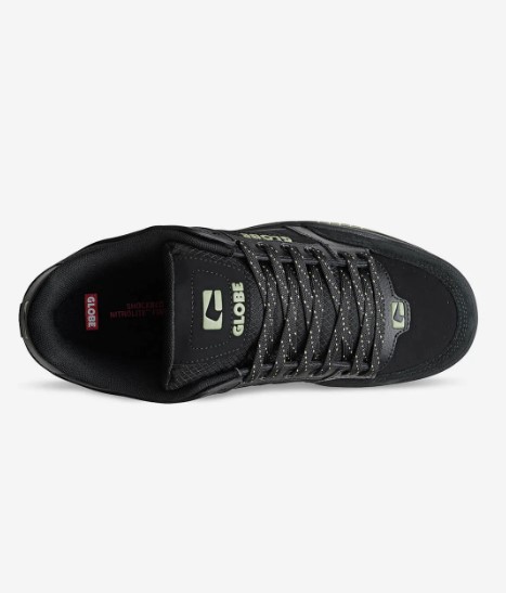 Globe Tilt Black Olive 8 US / 40.5 EU