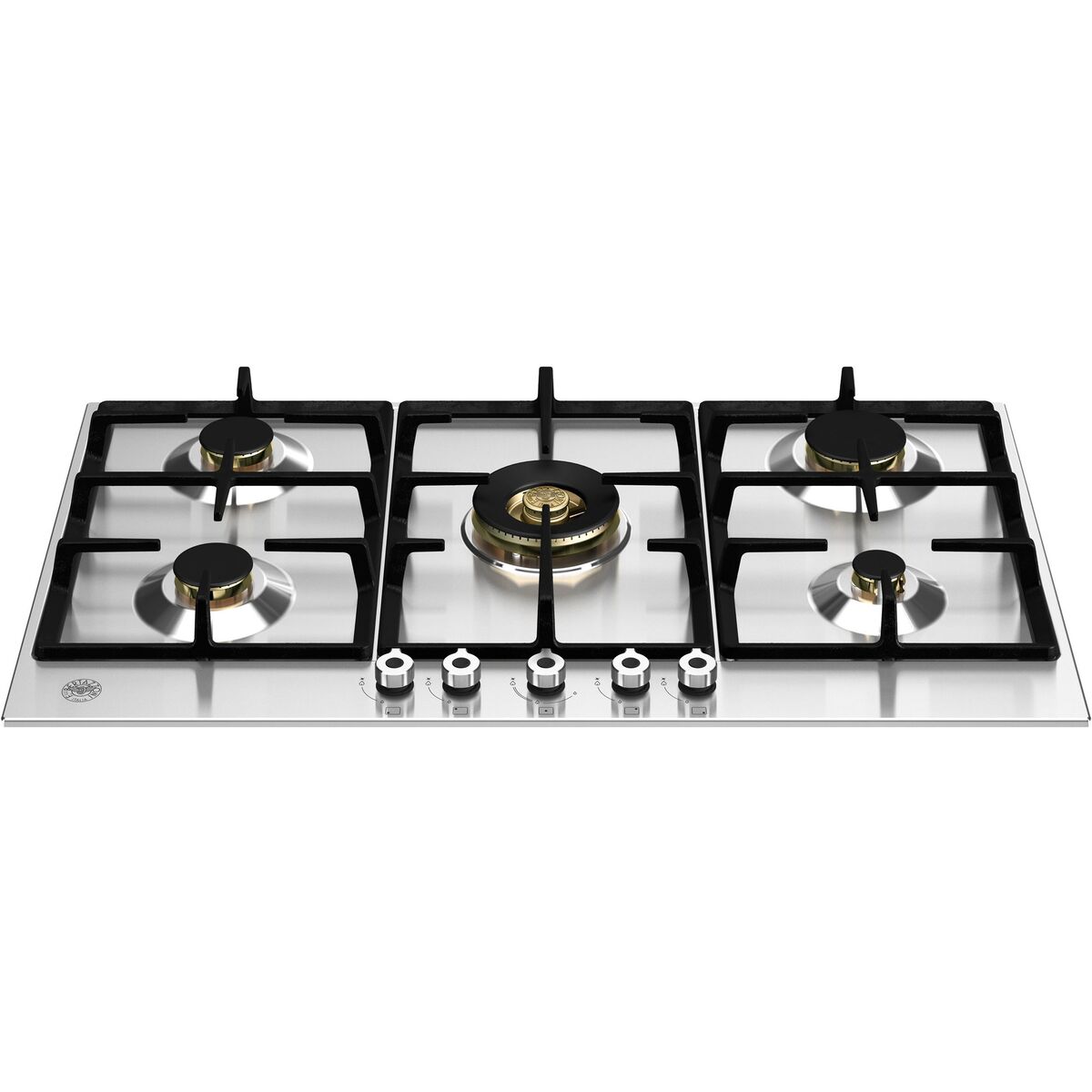 P905CPRO Professional Gasskomfyr 90 cm, Rustfritt Stål
