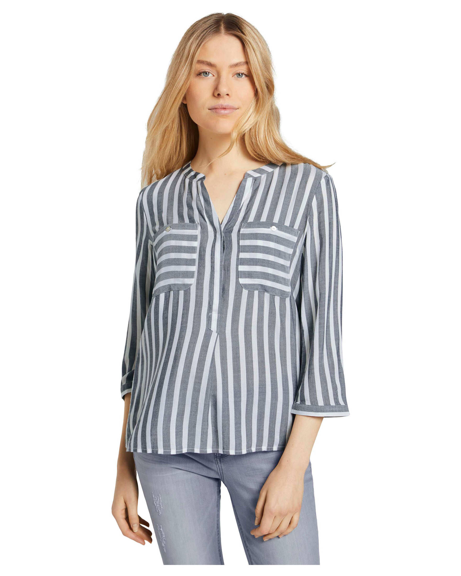 Tom Tailor| Damen Bluse 3/4-Arm