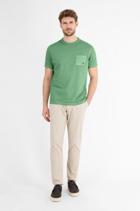 Lerros groene heren t-shirt