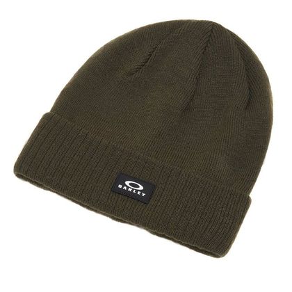 Bonnet Oakley BEANIE RIBBED 2.0 NEW DARK BRUSH - Vert / Noir