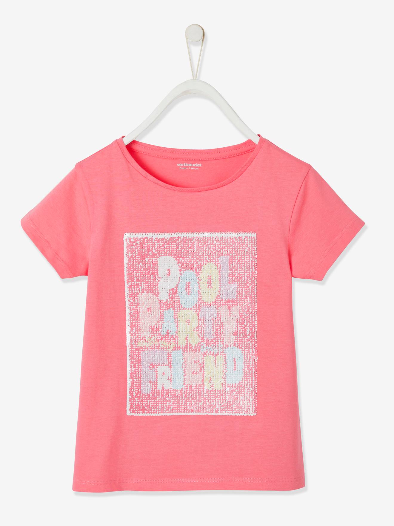 Camiseta reversível de lantejoulas 