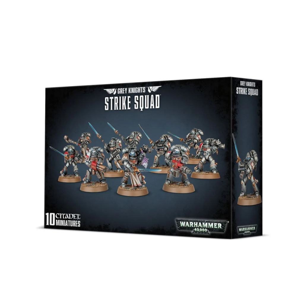 W40K : Adeptus Astartes Grey Knights - Strike Squad