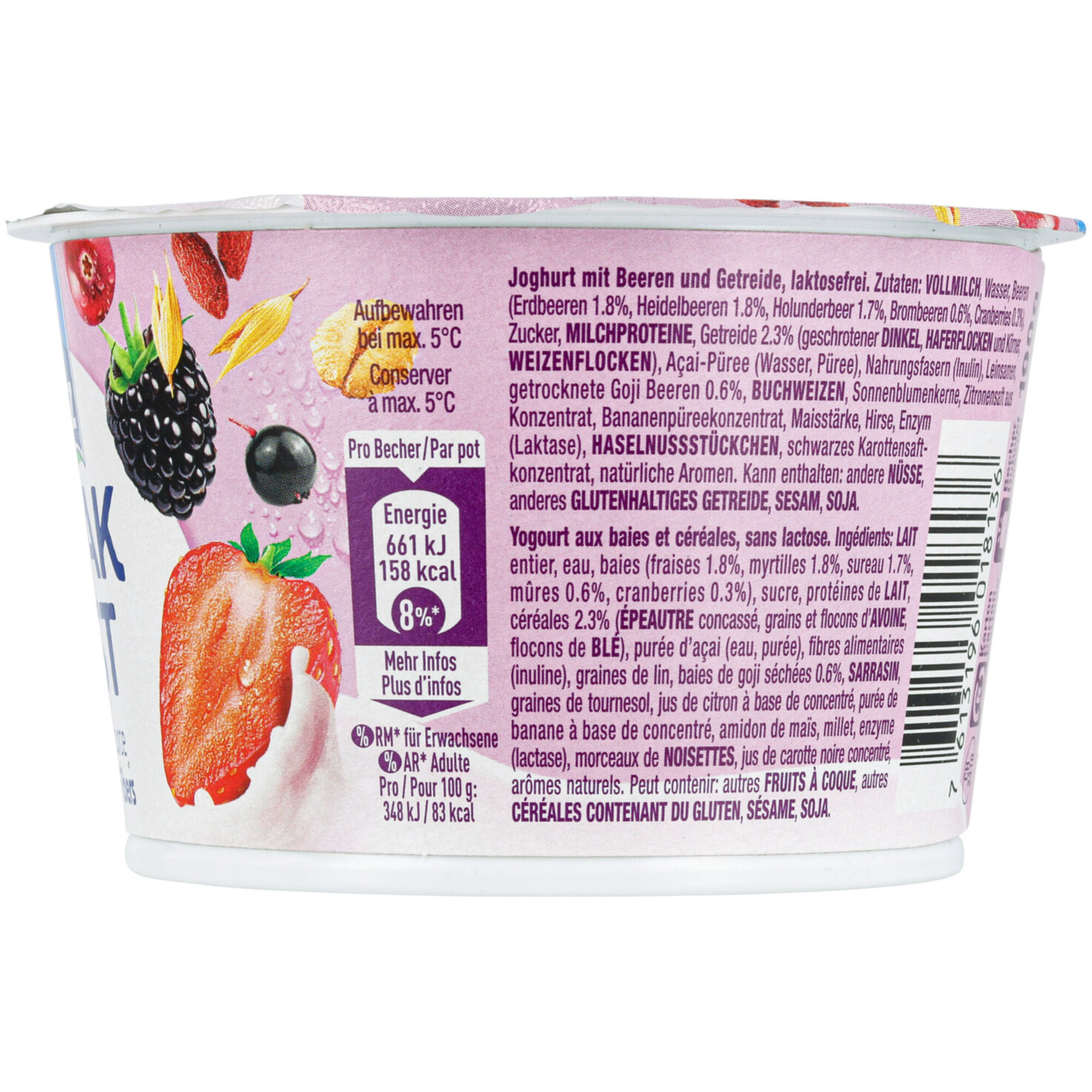 Hirz Joghurt Breakfast Berry