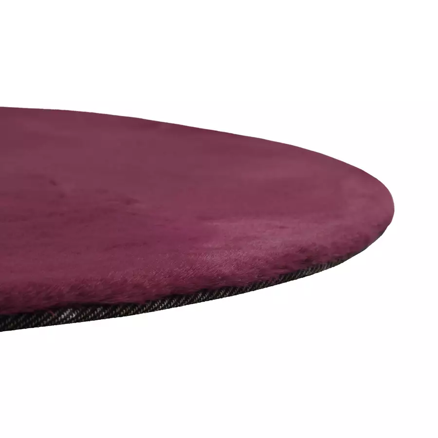 Homie Living Hochflorteppich Vita violett
