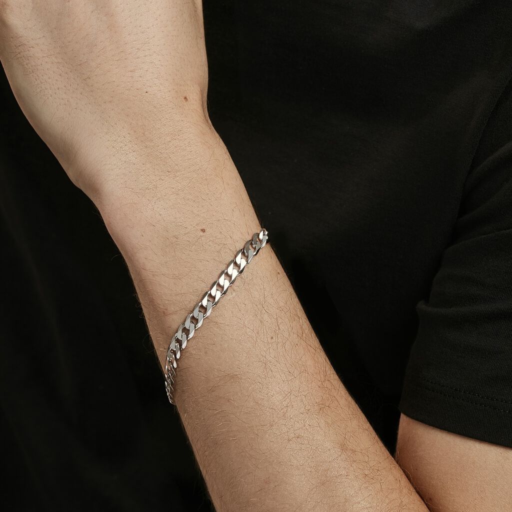 Bracelet Maille Argent Casper
