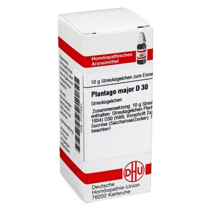 DHU Plantago Major D 30 Globuli, 10 g