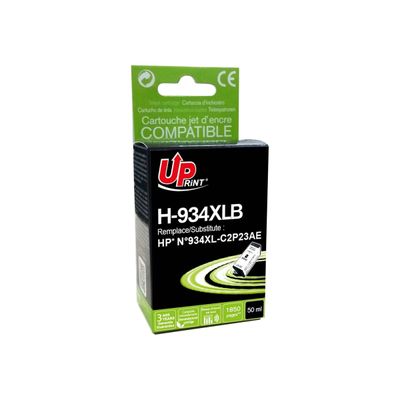 Cartouche compatible HP 934XL - noir - Uprint