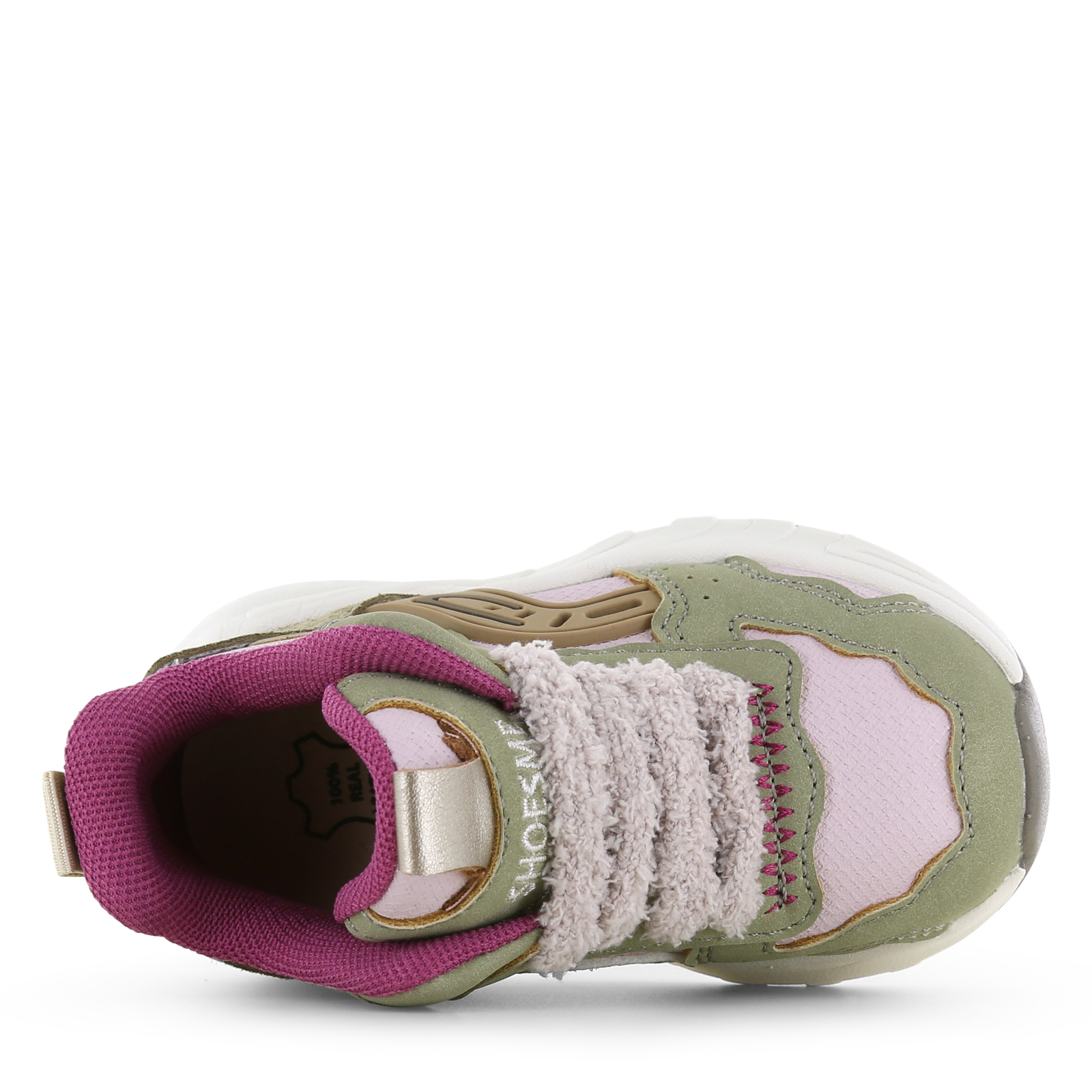 Shoesme sportief roze sneakertje Microfiber nubuck, Suède | Sale
