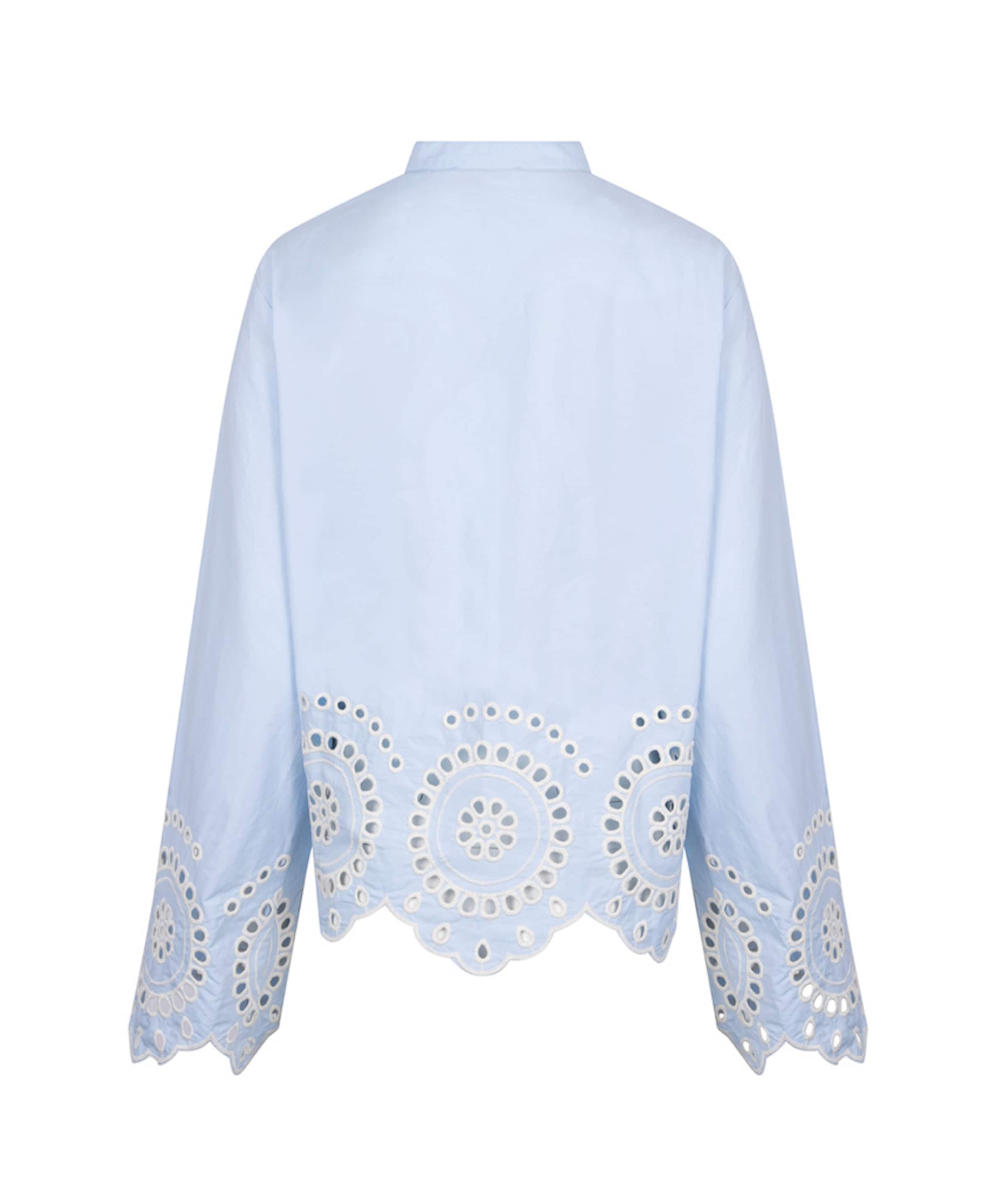 Nukus Dames blouse blauw
