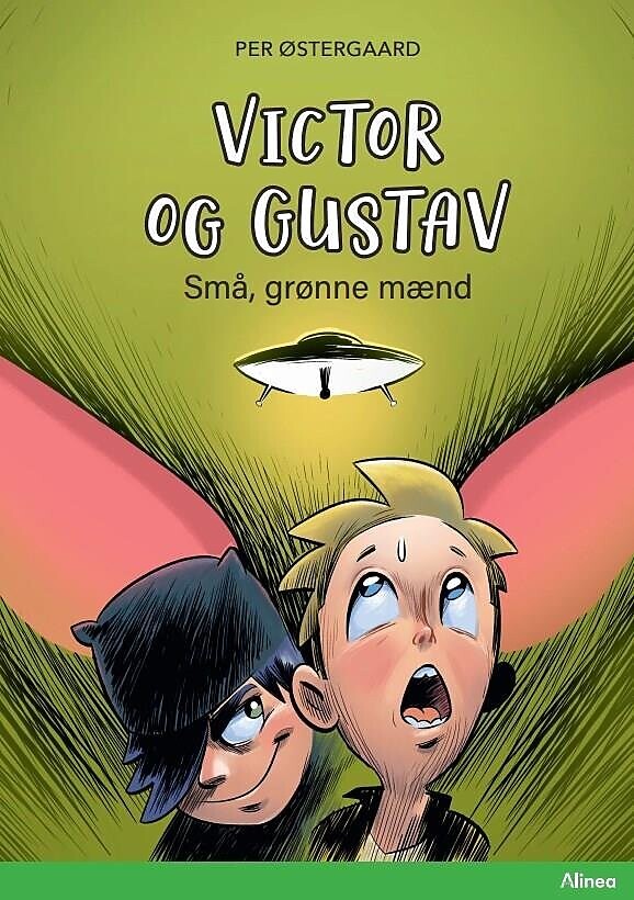Victor Og Gustav - Små Grønne Mænd, Grøn Læseklub - Per Østergaard - Bog