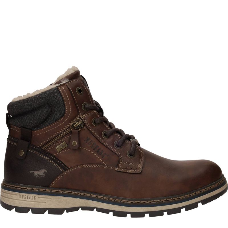 Mustang Veterboots Bruin Heren