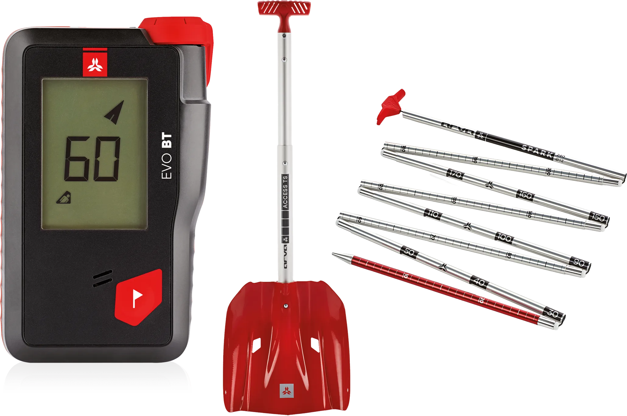 Arva Pack Safety Box EVO BT Black/Red