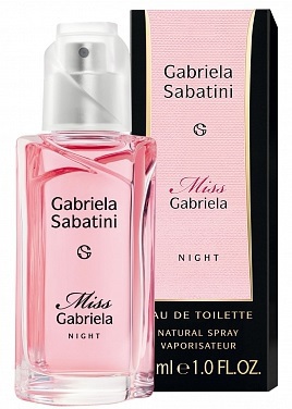 Gabriela Sabatini Miss Gabriela Night Eau De Toilette 30ml