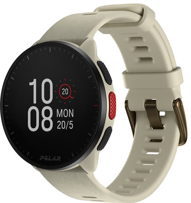 Polar Pacer sportsur S/L (hvid)