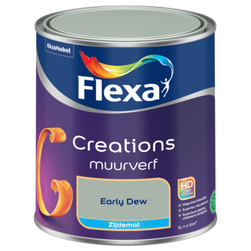 Flexa Creations muurverf early dew zijdemat 1 liter