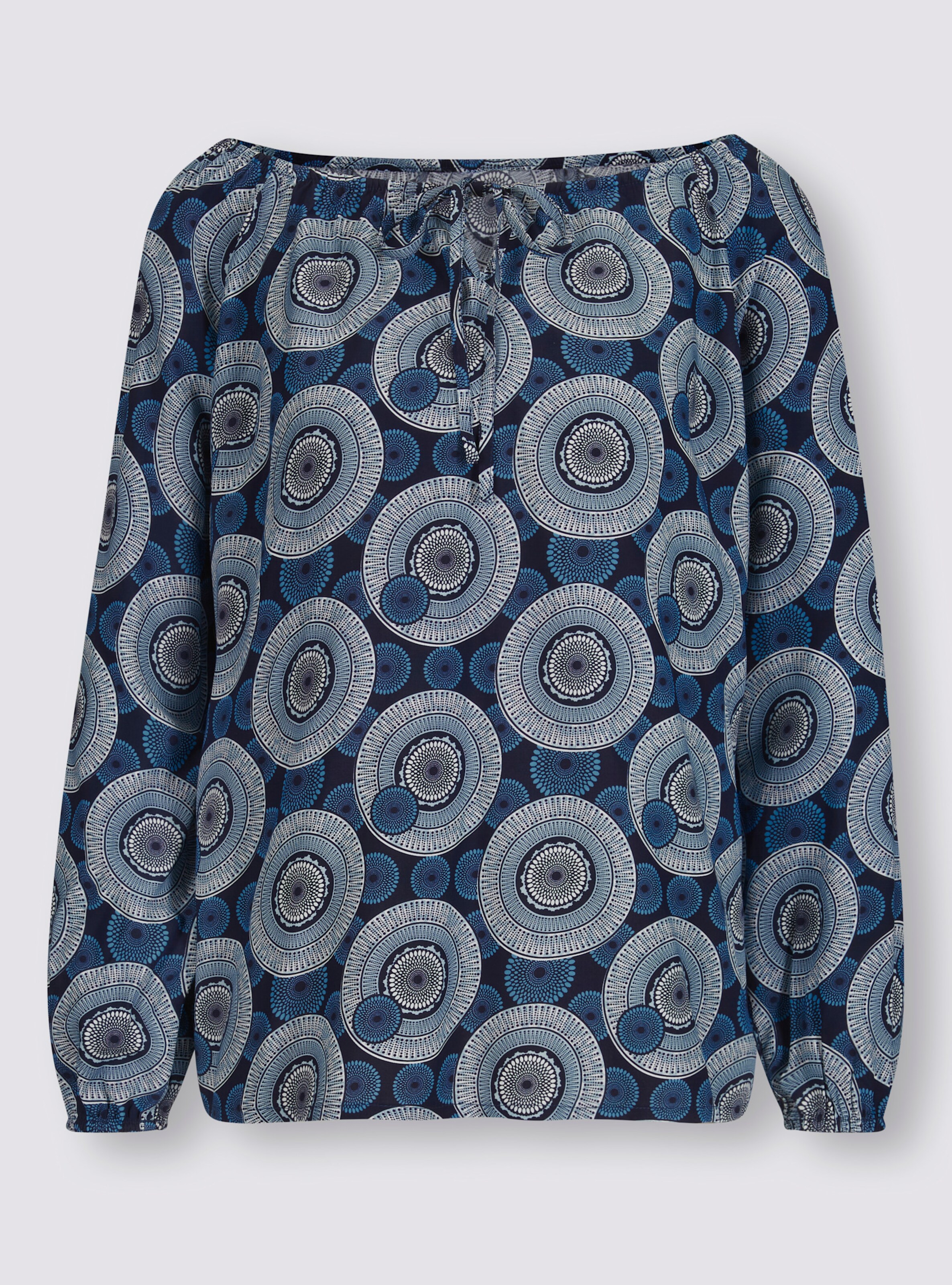 Druckbluse