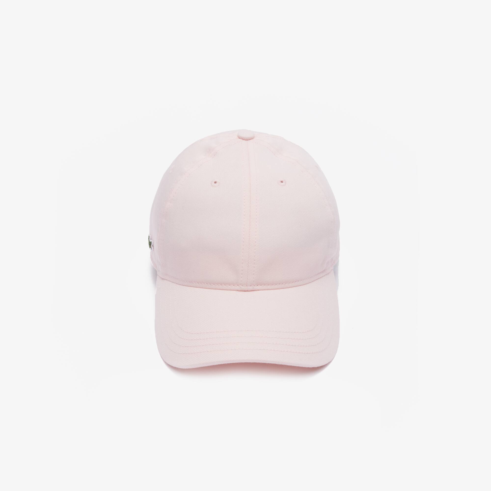 Casquette unisexe Lacoste en twill de coton biologique Chapeaux & Casquettes - Rose - Lacoste - Unisex