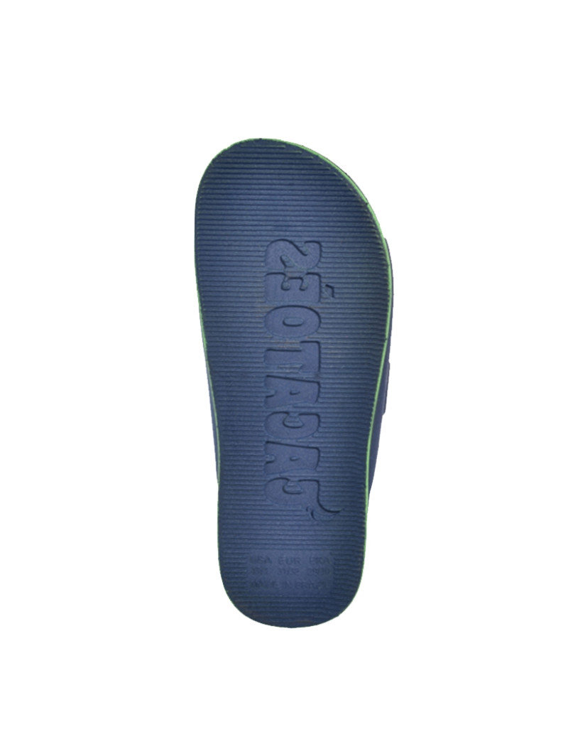 CACATOES SANDALES HOMME BRASILIA NAVY GREEN FLUO