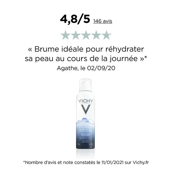 Spray de Água Termal Mineralizante Vichy 150ml