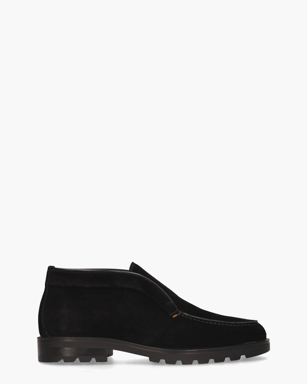 Santoni 17823 Zwart Herenloafers