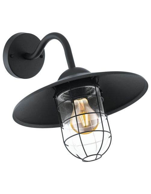 Eglo Wandlamp Meloga - Buitenverlichting - Zwart