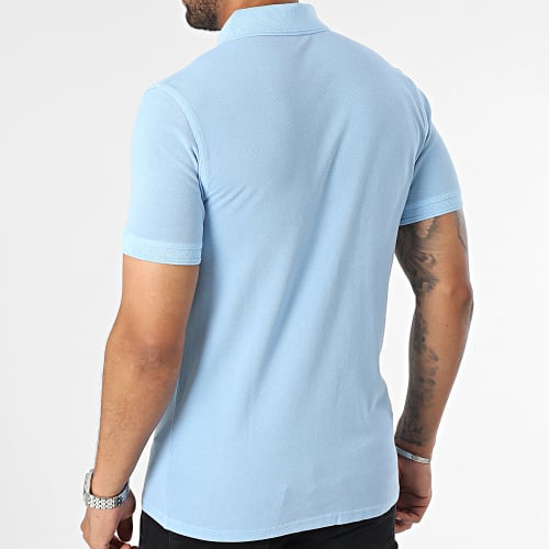 Polo Manches Courtes Slim Prime 50468576 Bleu Clair
