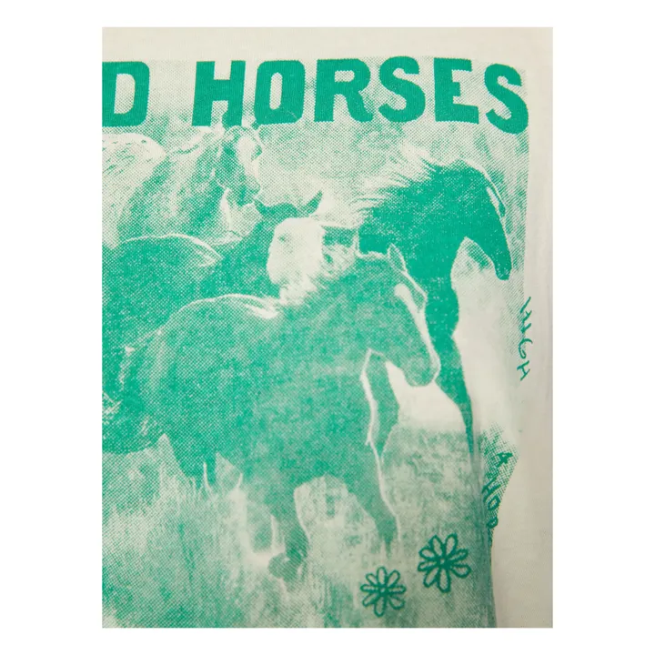 Mother T-Shirt The Boxy Goodie Goodie | Turquoise