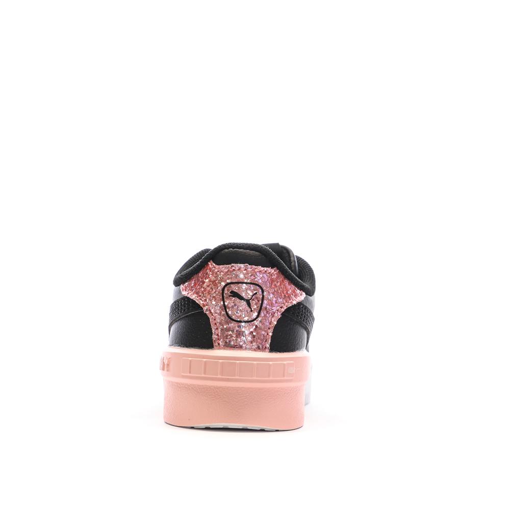 Puma Baskets Noires/Roses Fille Puma Jada