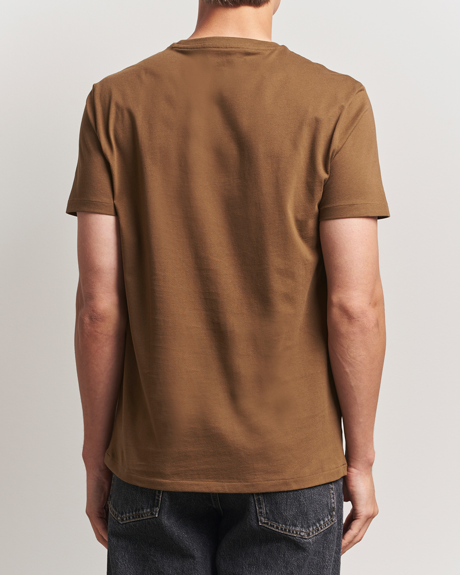 Polo Ralph Lauren Custom Slim Fit Crew Neck T-Shirt Nature Brown