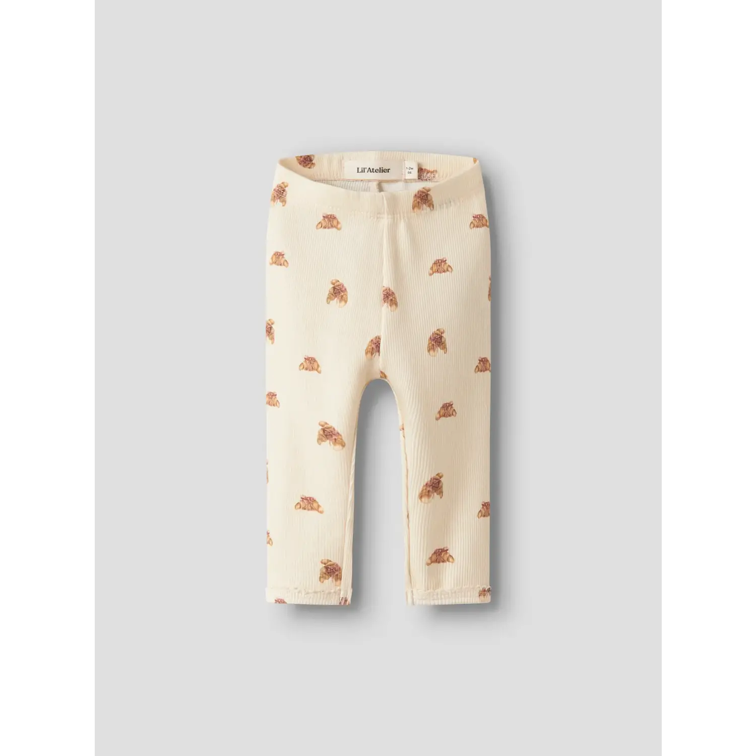 Lil ' Atelier | NBFLAVO EKI SLIM LEGGINGS LIL | Turtledove CROISSANT