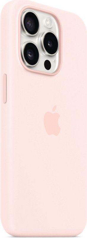 Apple Siliconenhoesje Geschikt voor MagSafe iPhone 15 Pro Max - Light Pink