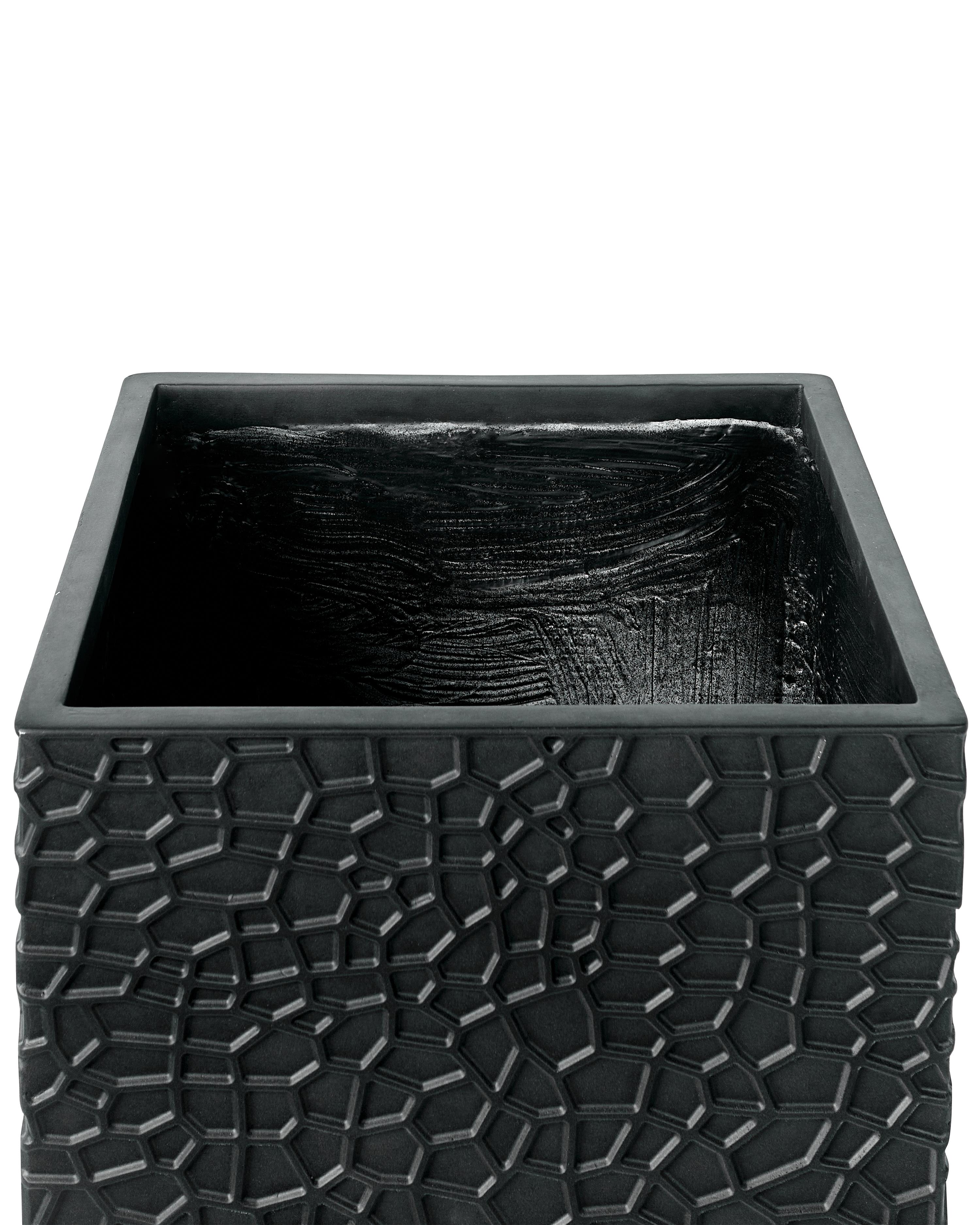 Bloempot FEIYAN 44 cm Zwart