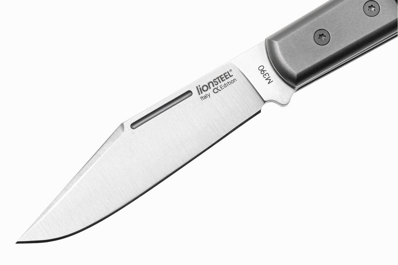 LionSteel Shuffler Barlow CK0112-UL Olijfhout, zakmes
