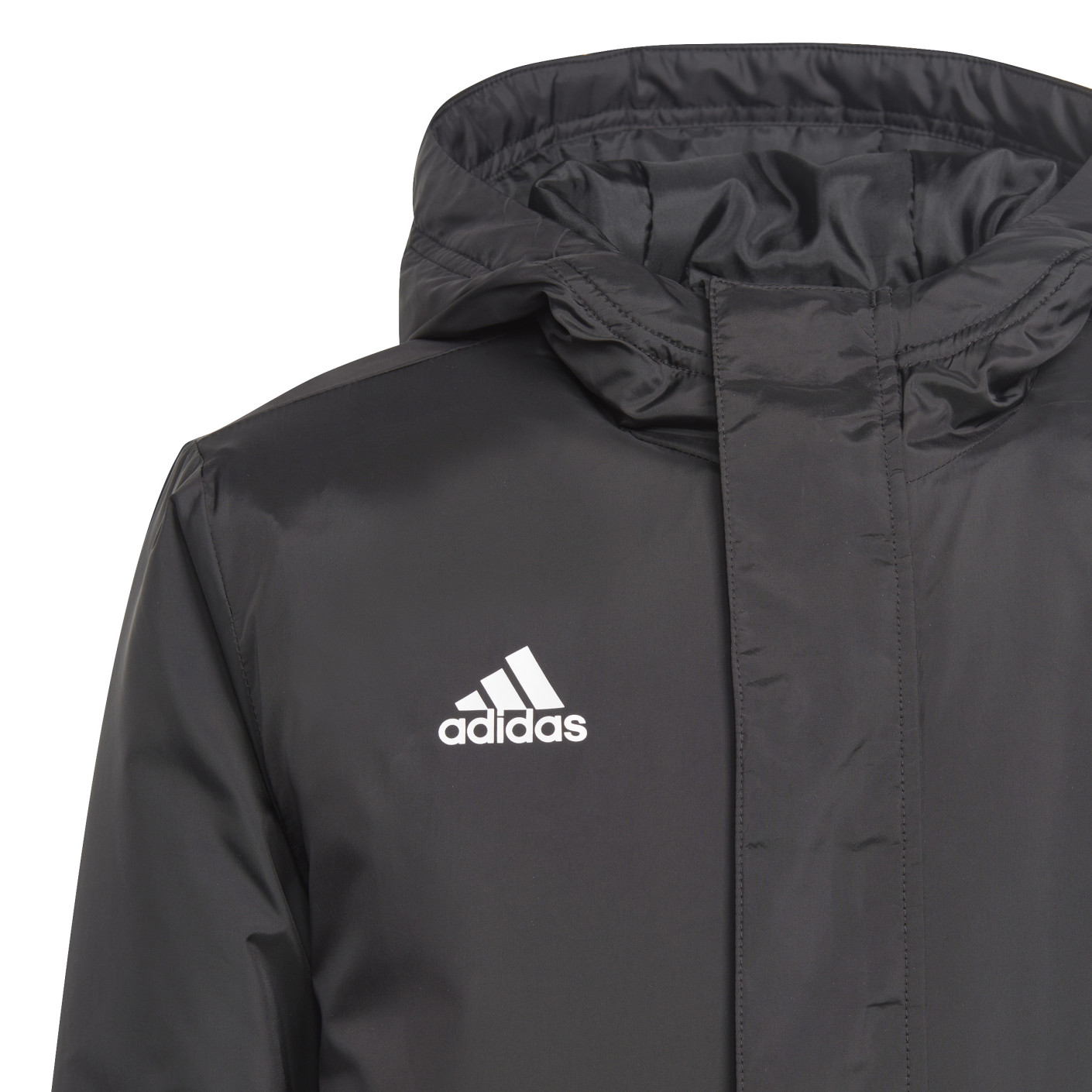 Adidas Entrada 22 Lange Voetbaljack Kids Zwart Wit