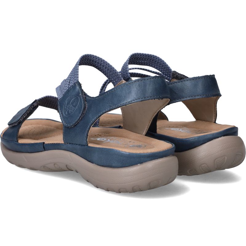 Rieker Sandalen Blauw Dames