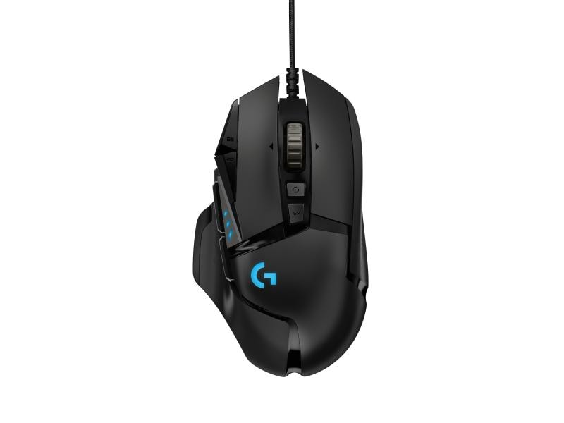 Logitech Gaming-Maus G502 HERO Hochpräzise Gaming-Maus mit justierbarem Handling und RGB-Beleuchtung