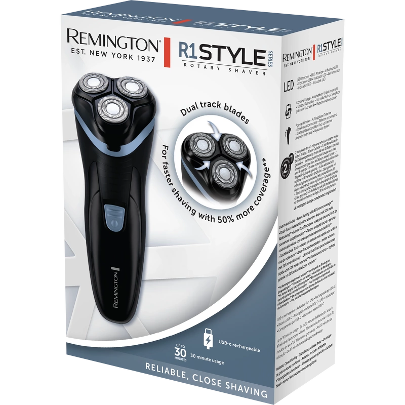 Remington R1 Style Series Rotary Shaver - R1000