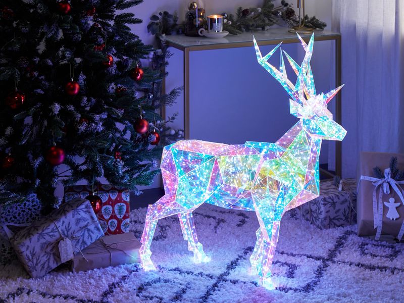 Beliani - POLARIS - LED Decoratie - Meerkleurig - Synthetisch Materiaal